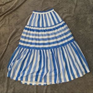 Vineyard Vines Striped Maxi Skirt